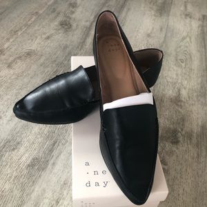 A New Day Black Micah Flats with Memory Foam